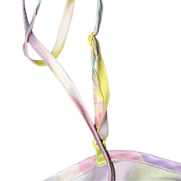 Adore Me lounging‎ Romper multicolored Pastels size Small - Picture 6 of 7